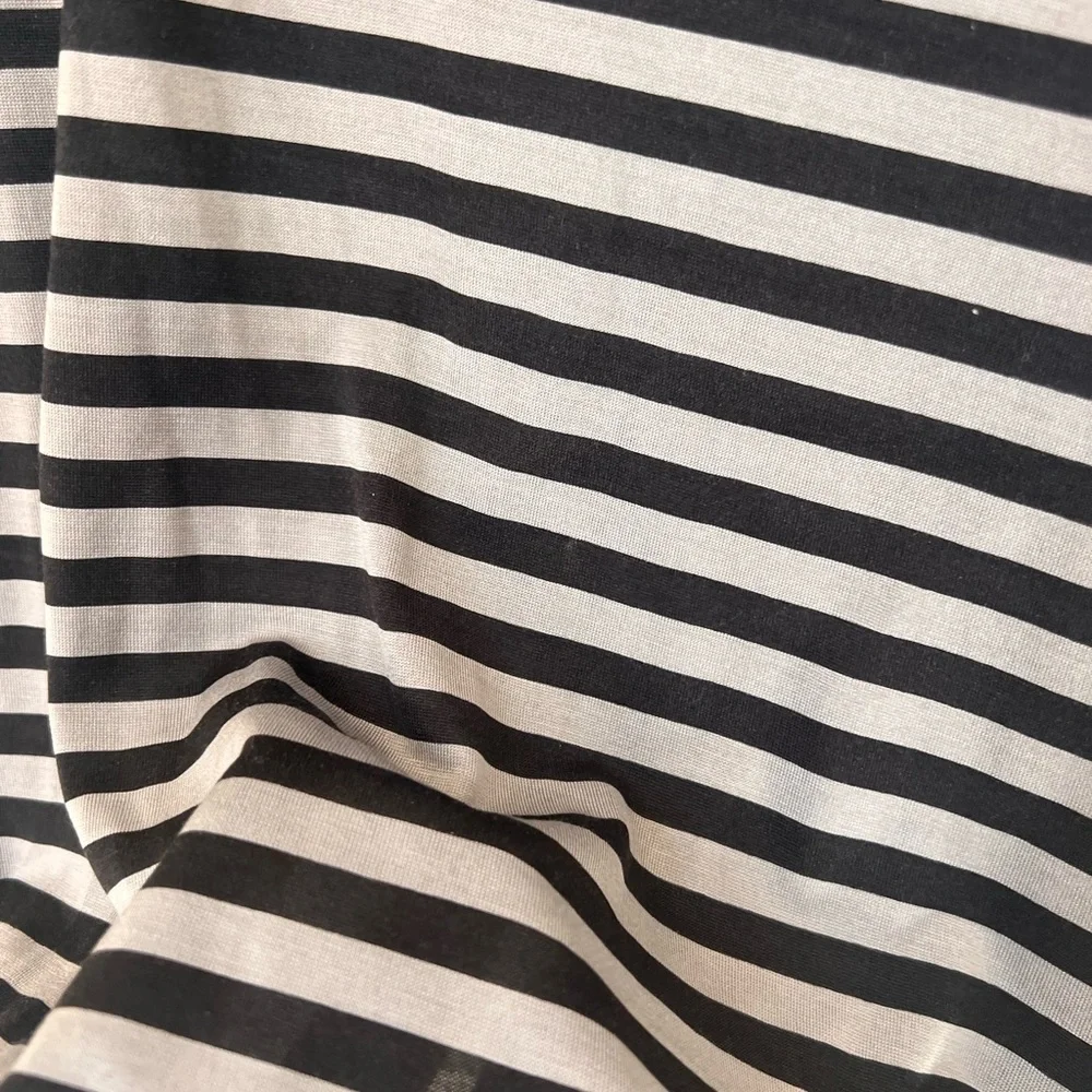 Tory Burch long sleeve striped crewneck t-shirt size XS